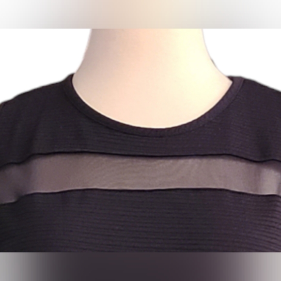 French Atmosphere size L black dress - Picture 5 of 7